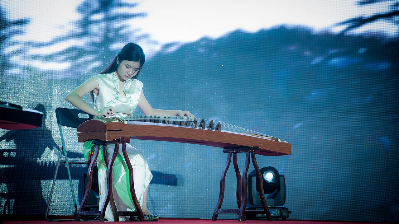 antiquity, guzheng, performance, music, on site, guzheng, guzheng, guzheng, guzheng, guzheng